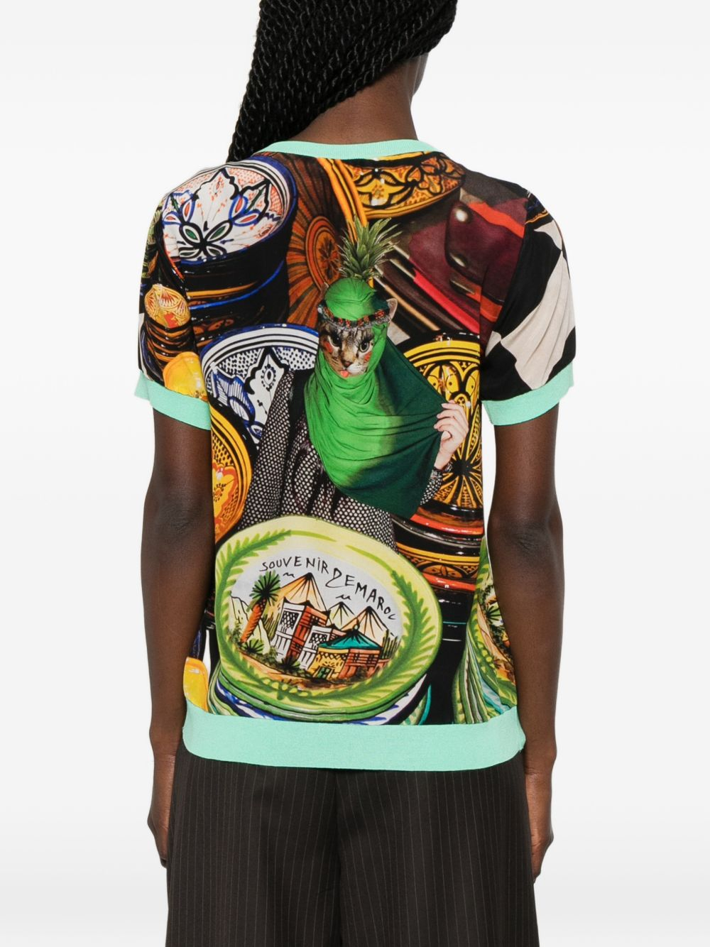 [THE ARTISTYLIST] T-shirts Short Sleeve SS26 COW TSHIRT MLT