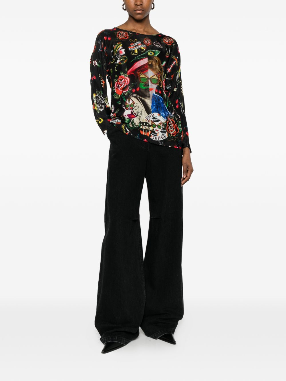 [THE ARTISTYLIST] Blouse SS26 OLD SCHOOL BLOUSE MLT