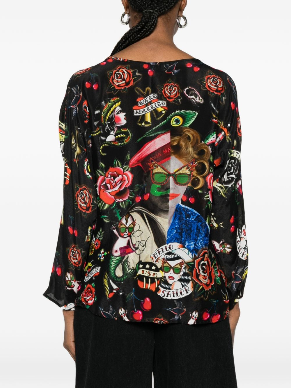 [THE ARTISTYLIST] Blouse SS26 OLD SCHOOL BLOUSE MLT