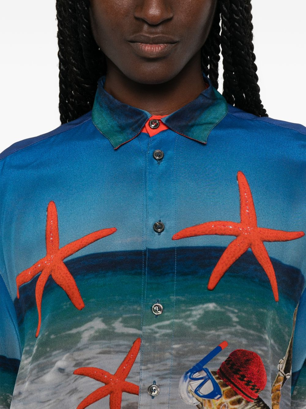 [THE ARTISTYLIST] Shirts Long Sleeve SS26 TURTLE SHIRT MLT