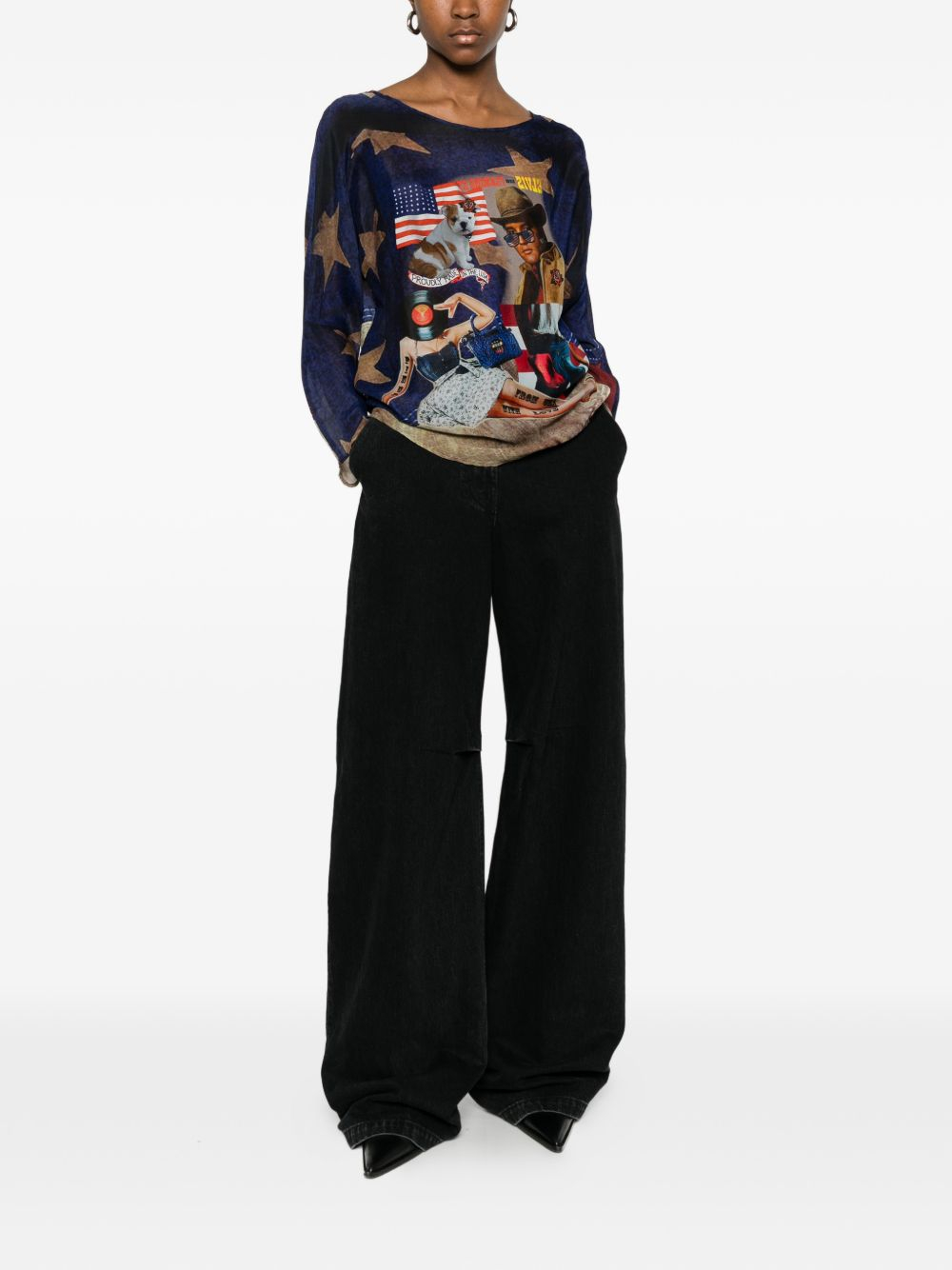 [THE ARTISTYLIST] Blouse SS26 USA BLOUSE MLT