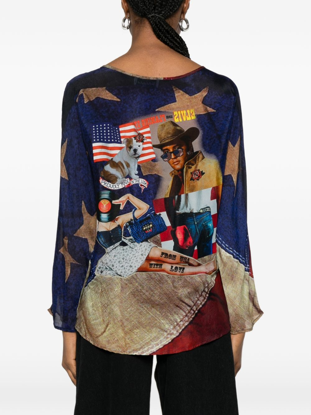 [THE ARTISTYLIST] Blouse SS26 USA BLOUSE MLT