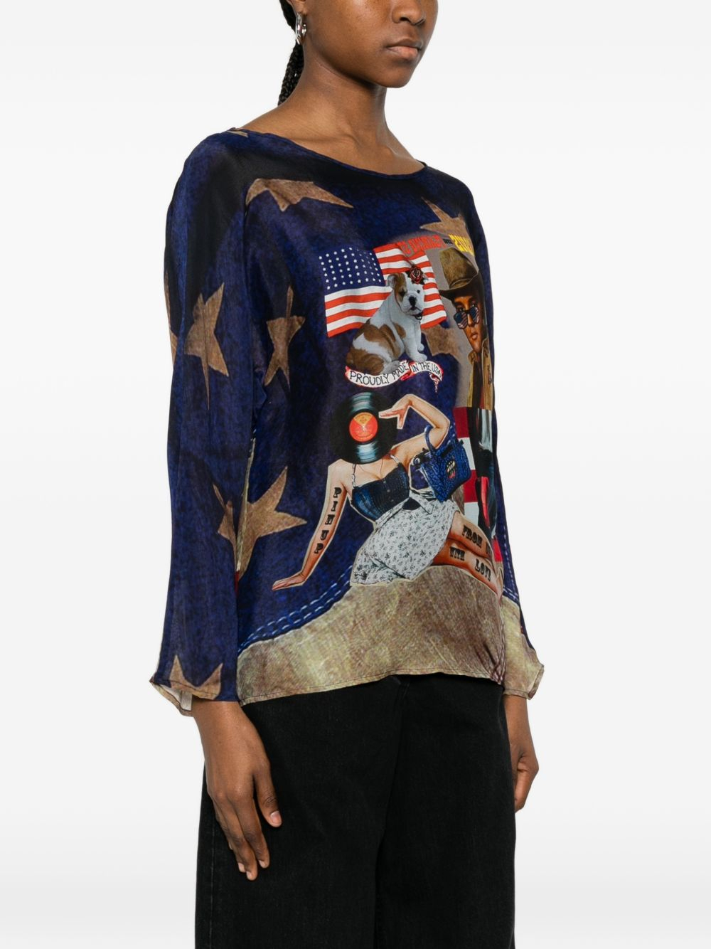 [THE ARTISTYLIST] Blouse SS26 USA BLOUSE MLT