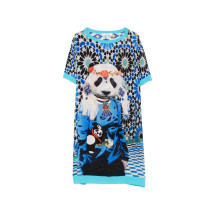 [THE ARTISTYLIST] Short sleeve dress SS26 PANDA DRESS MLT