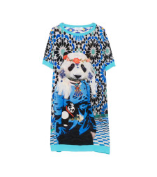 [THE ARTISTYLIST] Short sleeve dress SS26 PANDA DRESS MLT