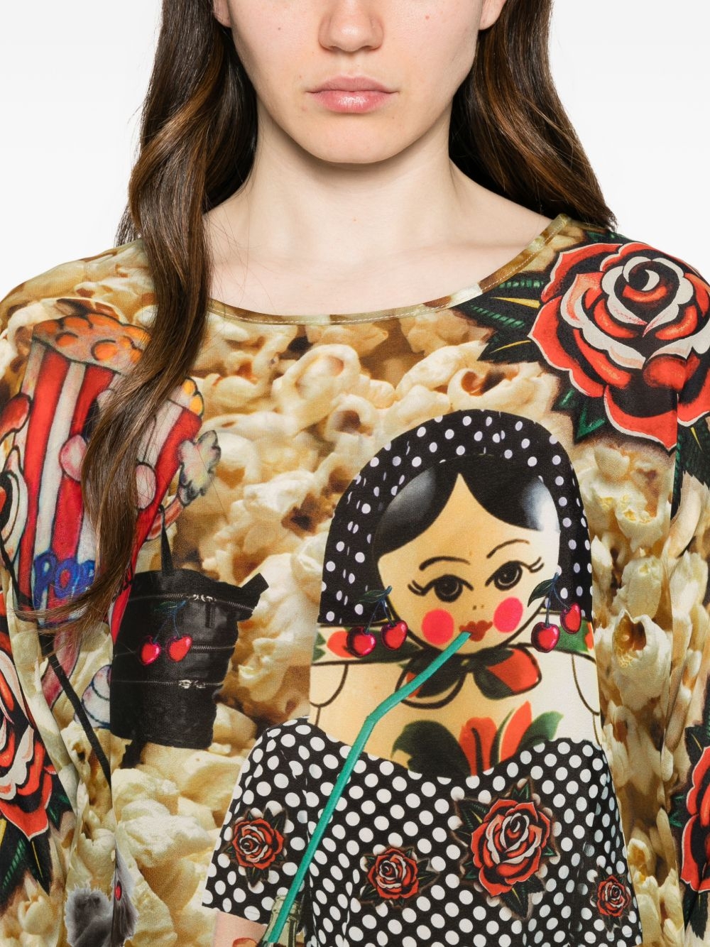[THE ARTISTYLIST] Blouse SS26 POPCORN BLOUSE MLT