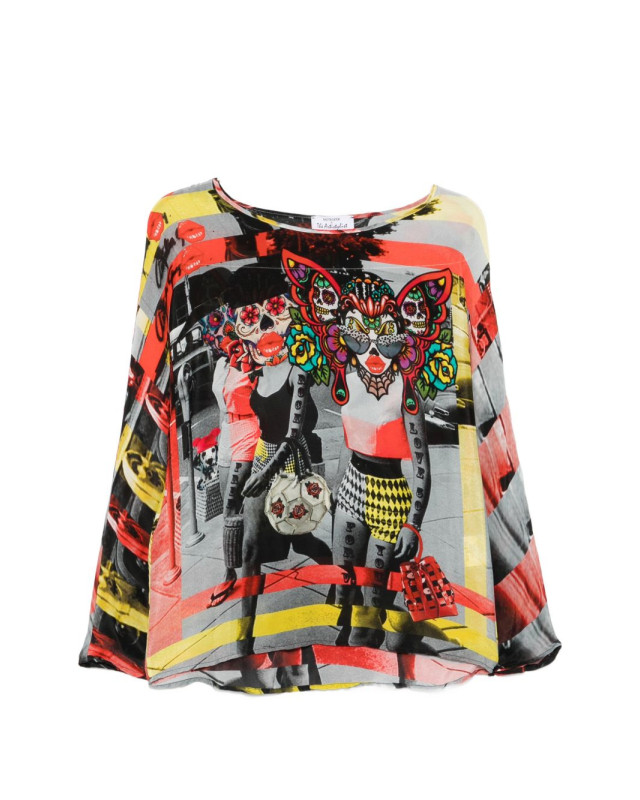 [THE ARTISTYLIST] T-shirts Sleeveless SS26 SKOOL BLOUSE MLT