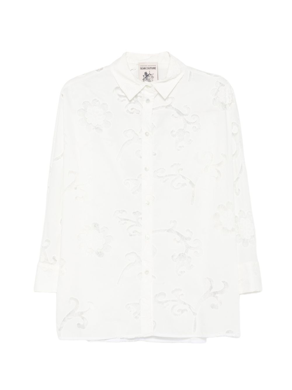 [Semicouture] Shirts Long Sleeve SS26 S6SL05 TIFFANY A030