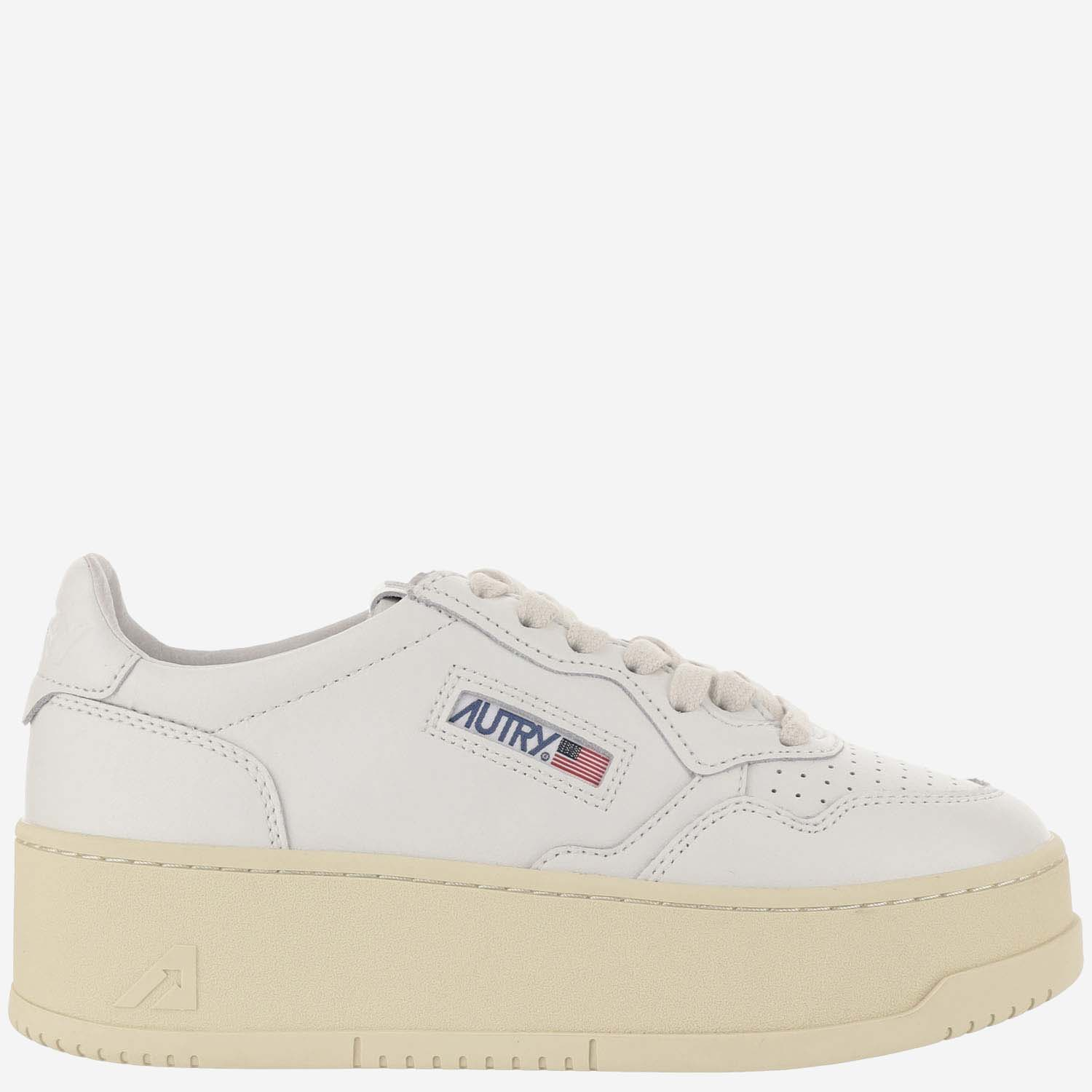 [AUTRY] Sneakers FW26 PTLWLL15LEATWHT