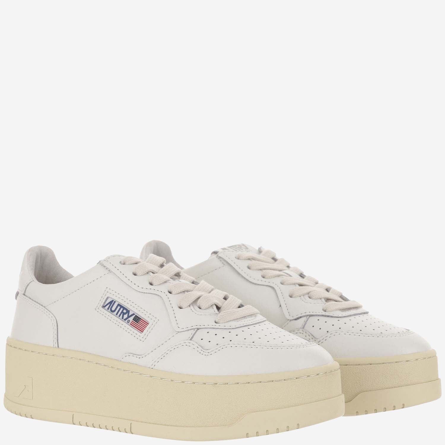 [AUTRY] Sneakers FW26 PTLWLL15LEATWHT