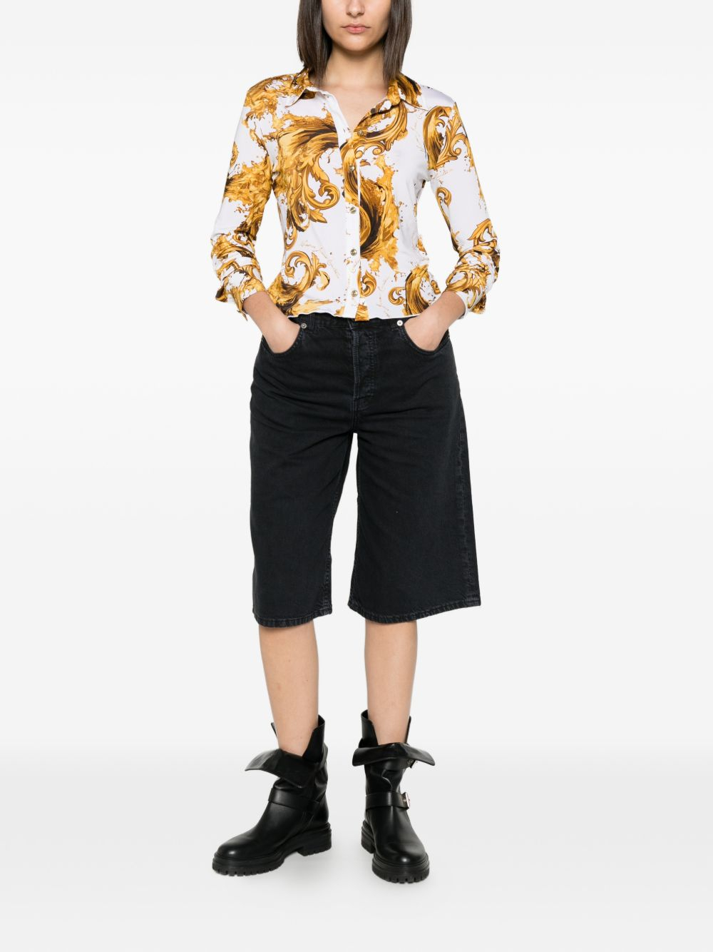 [VERSACE JEANS COUTURE] Shirts Long Sleeve SS26 80HAL213 JS533 G03