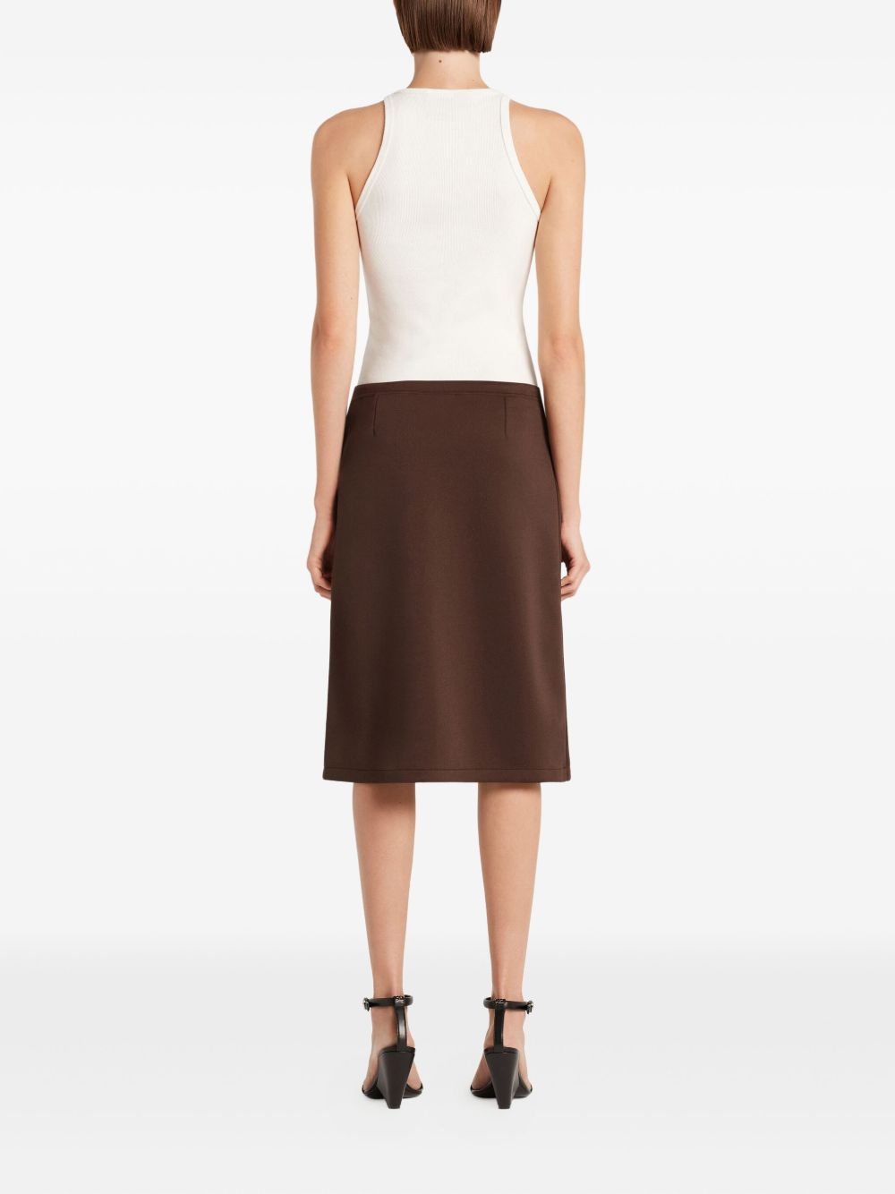 [Courreges] Midi skirt SS26 325JJU296JS0250 1983