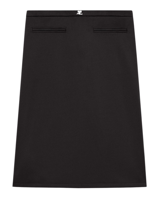 [Courreges] Midi skirt SS26 325JJU296JS0250 9999