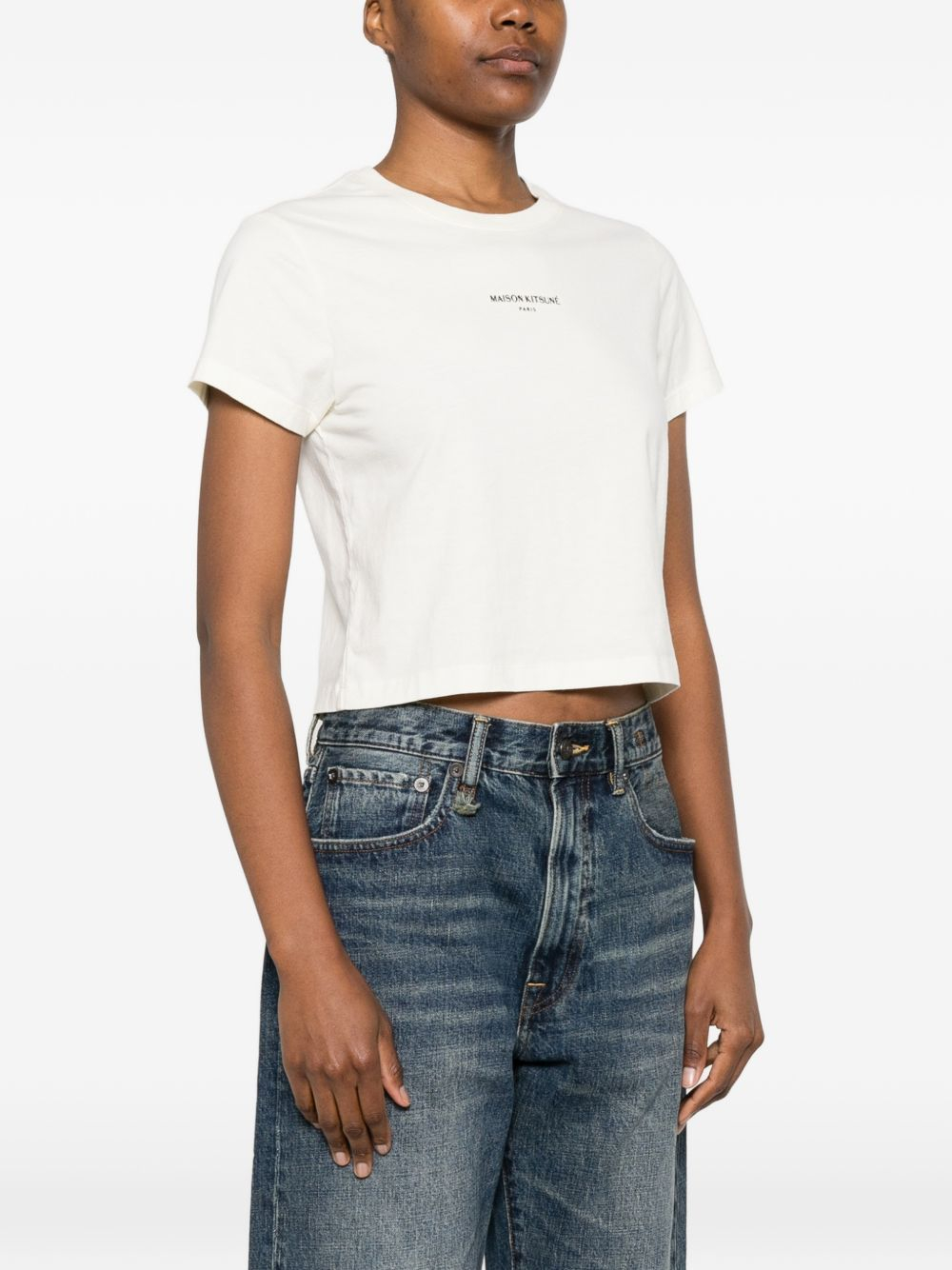 [MAISON KITSUNE] T-shirts Short Sleeve SS26 QW00100KJ7026 0063