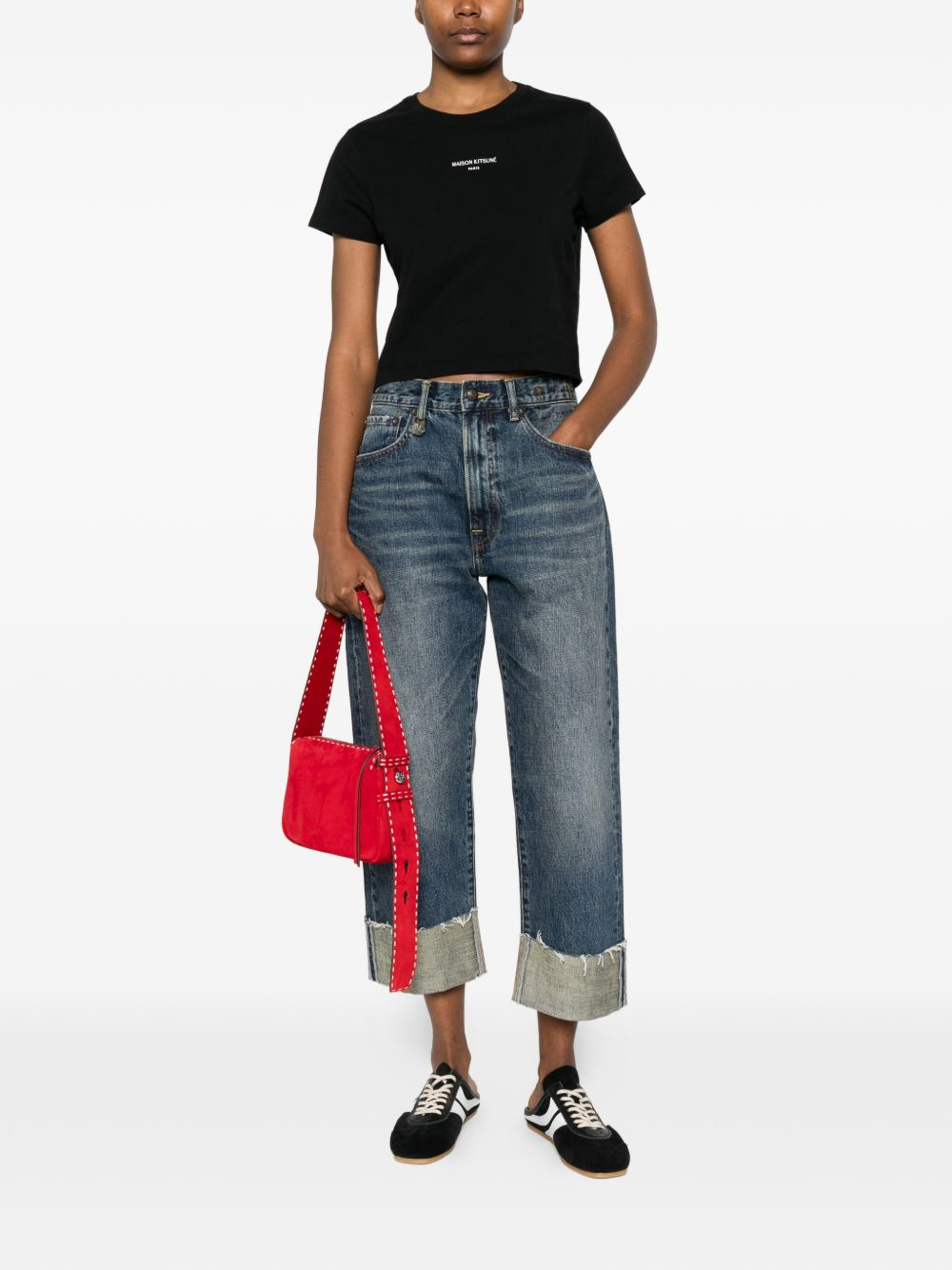 [MAISON KITSUNE] T-shirts Short Sleeve SS26 QW00100KJ7026 P199