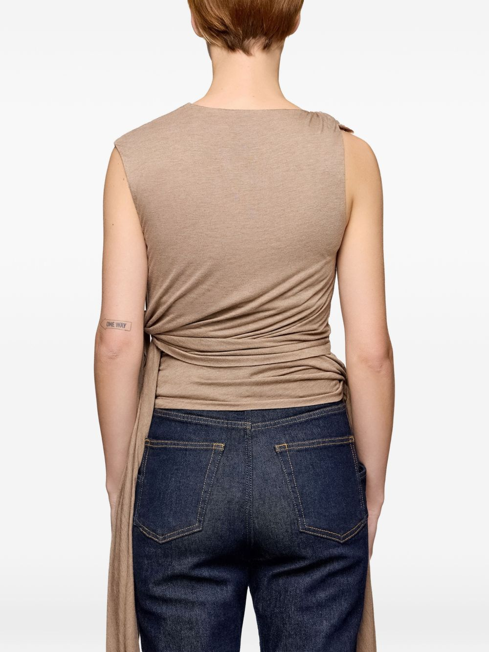 [GANNI] T-shirts Sleeveless SS26 A1040407 03P