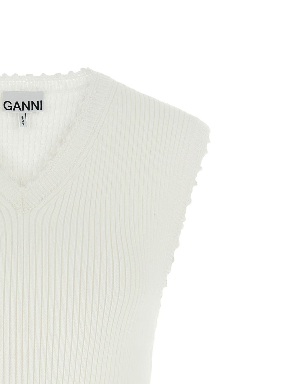 [GANNI] T-shirts Sleeveless SS26 A1070251 135