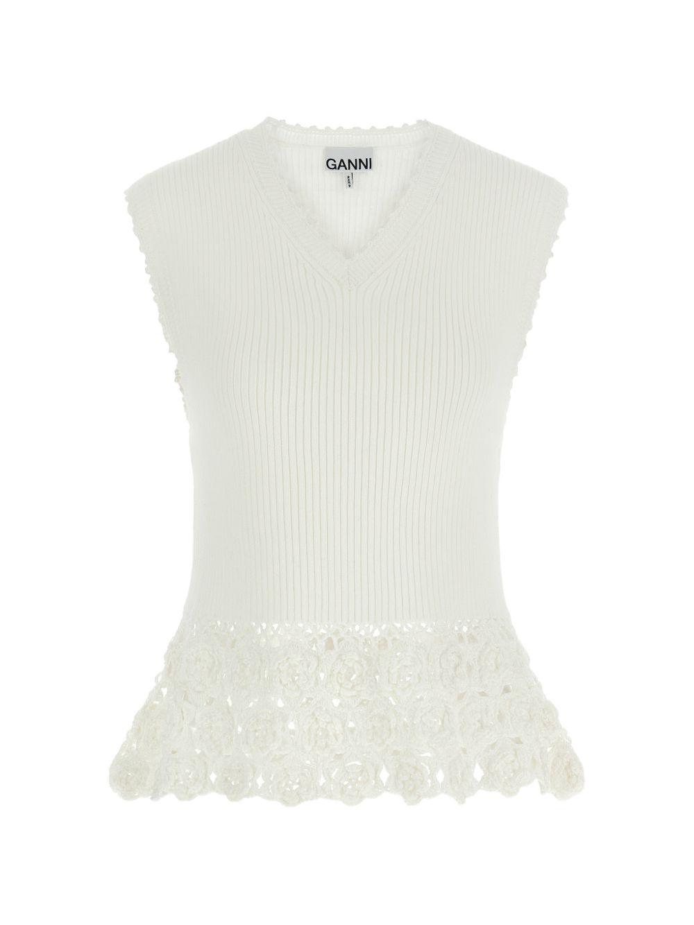 [GANNI] T-shirts Sleeveless SS26 A1070251 135