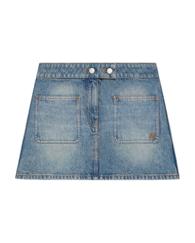 [Courreges] Mini skirt SS26 126DJU342DE0058 7055