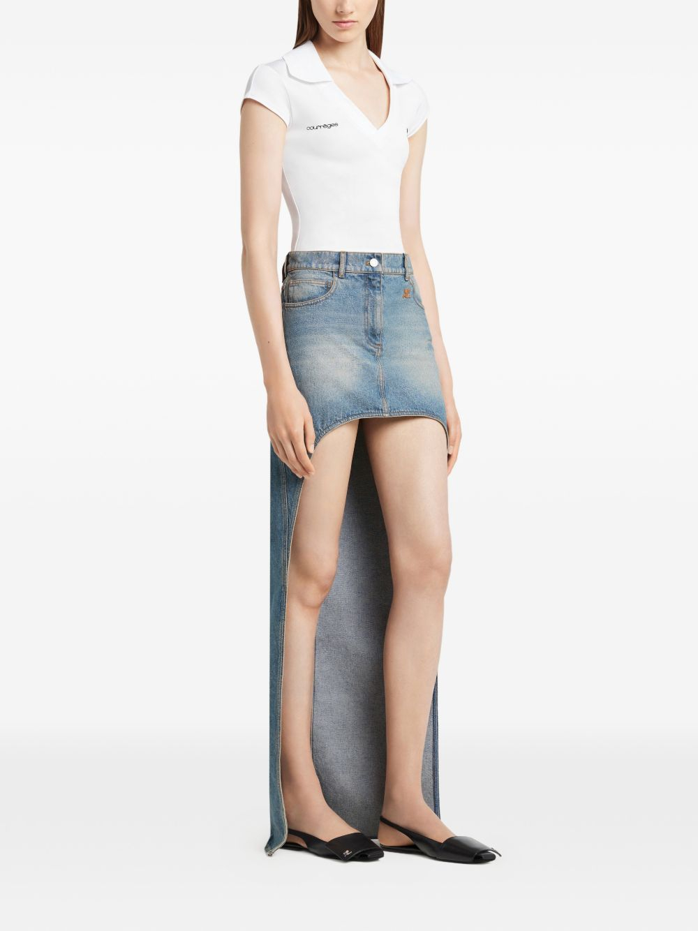 [Courreges] T-shirts Short Sleeve SS26 126JPO057JS0195 B166
