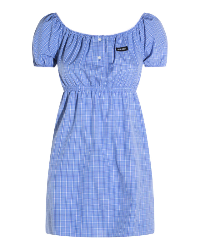 [Miu Miu] Short sleeve dress SS26 MF6225SOOO183AF0076