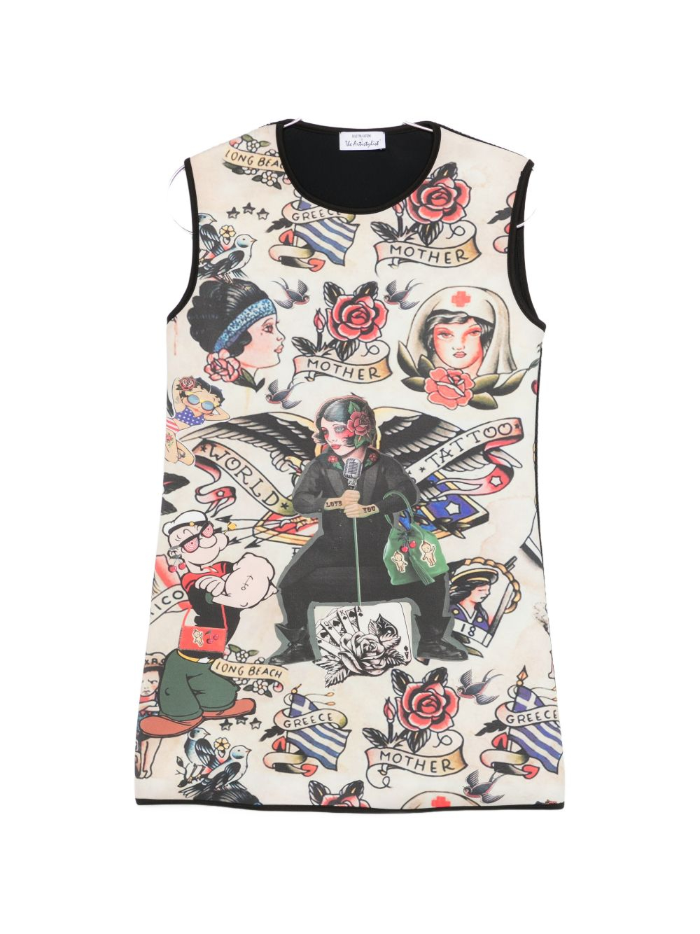 [THE ARTISTYLIST] Sleeveless dress SS26 SINGER LONG DRESS MLT