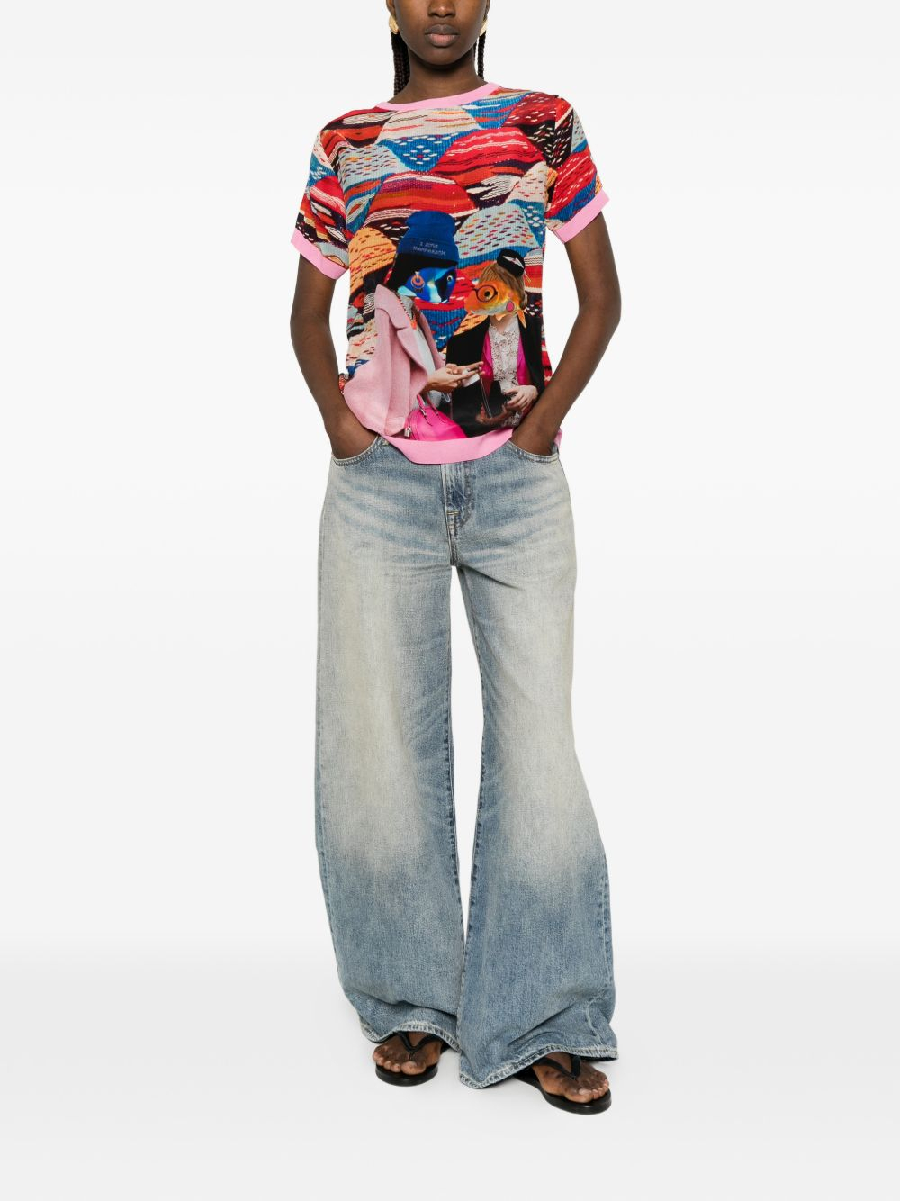 [THE ARTISTYLIST] T-shirts Short Sleeve SS26 FISH TSHIRT MLT