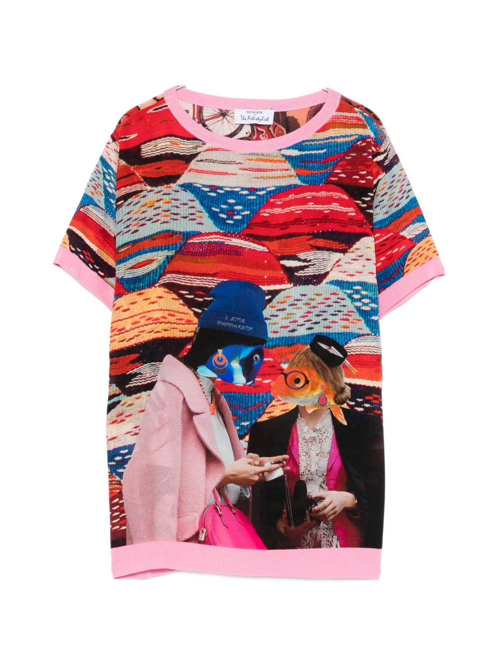 [THE ARTISTYLIST] T-shirts Short Sleeve SS26 FISH TSHIRT MLT