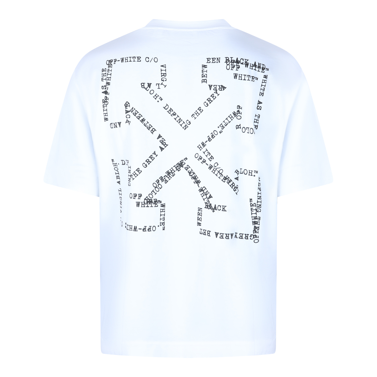 [Off-White] T-shirts Short Sleeve SS26 OMAA120S26JER00K1000