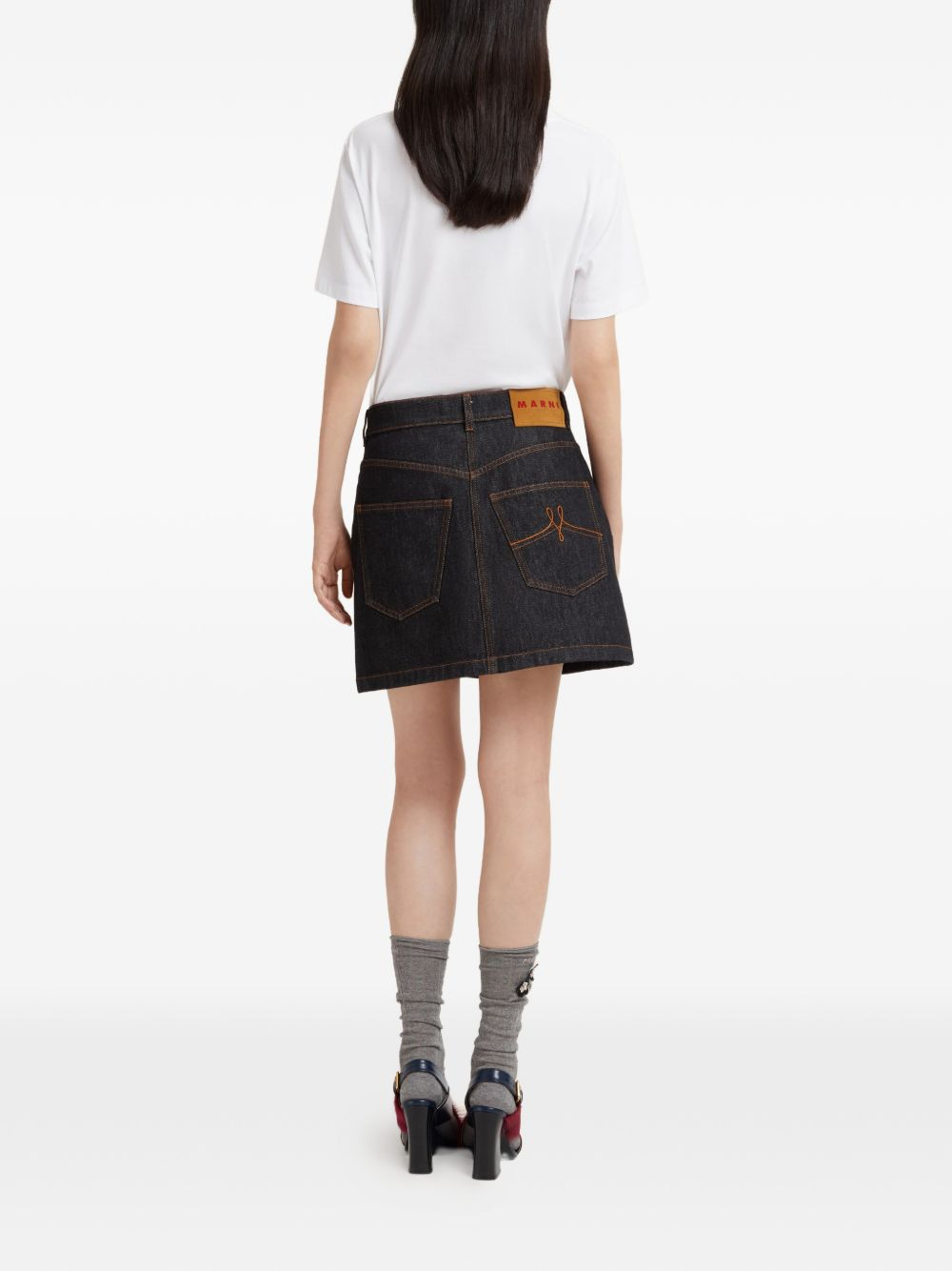 [Marni] Mini skirt SS26 GOJD0457XS USCY69 EMB99