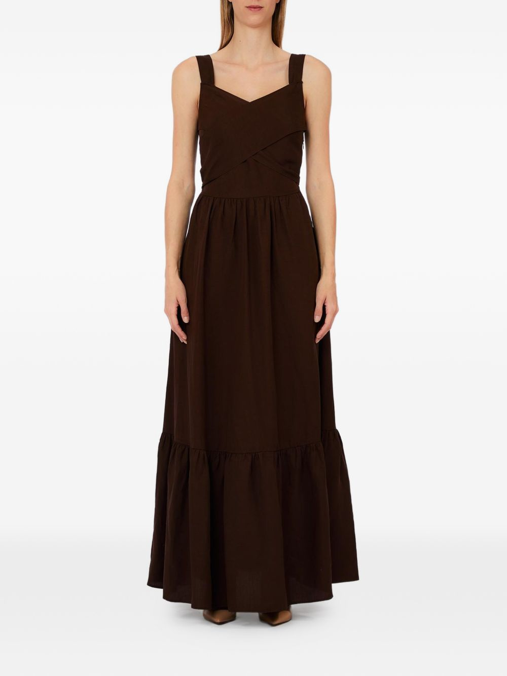 [Liu Jo] Sleeveless dress SS26 WA6428 T4818 91109