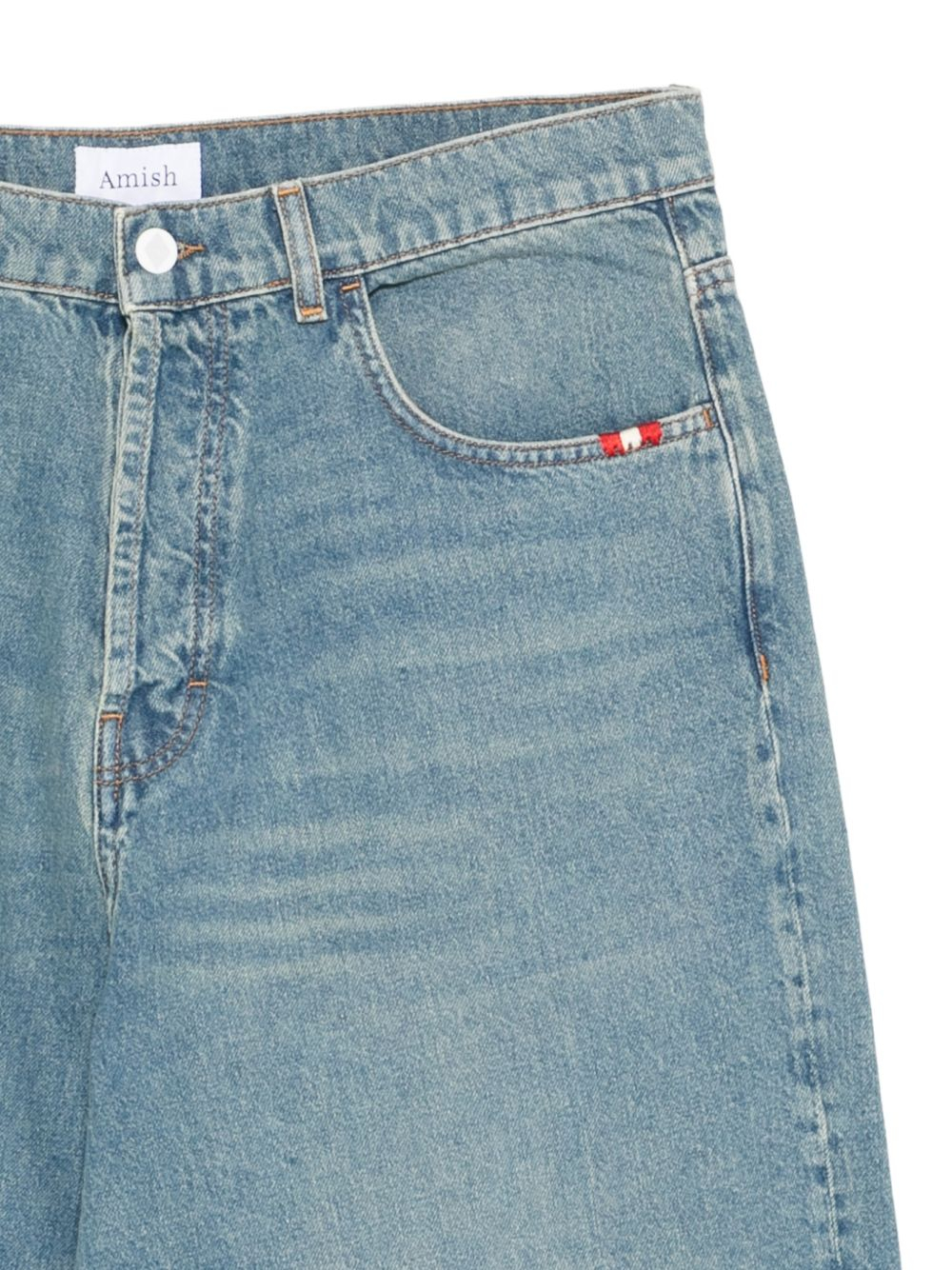 [AMISH] Jeans SS26 AMU154D7433188 HUGE C0999