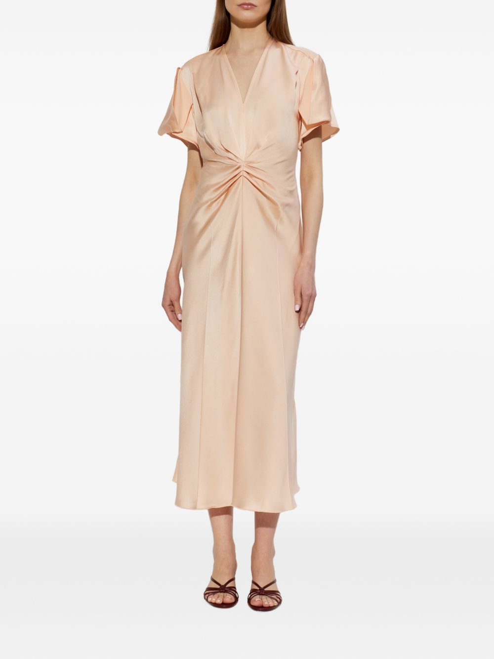 [VICTORIA BECKHAM] Short sleeve dress SS26 1226WDR005195D 9807