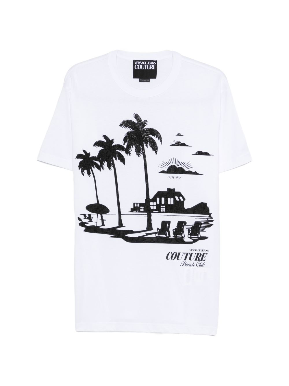 [VERSACE JEANS COUTURE] T-shirts Short Sleeve SS26 80GAHT11 CJ00T 003