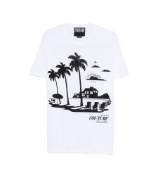 [VERSACE JEANS COUTURE] T-shirts Short Sleeve SS26 80GAHT11 CJ00T 003