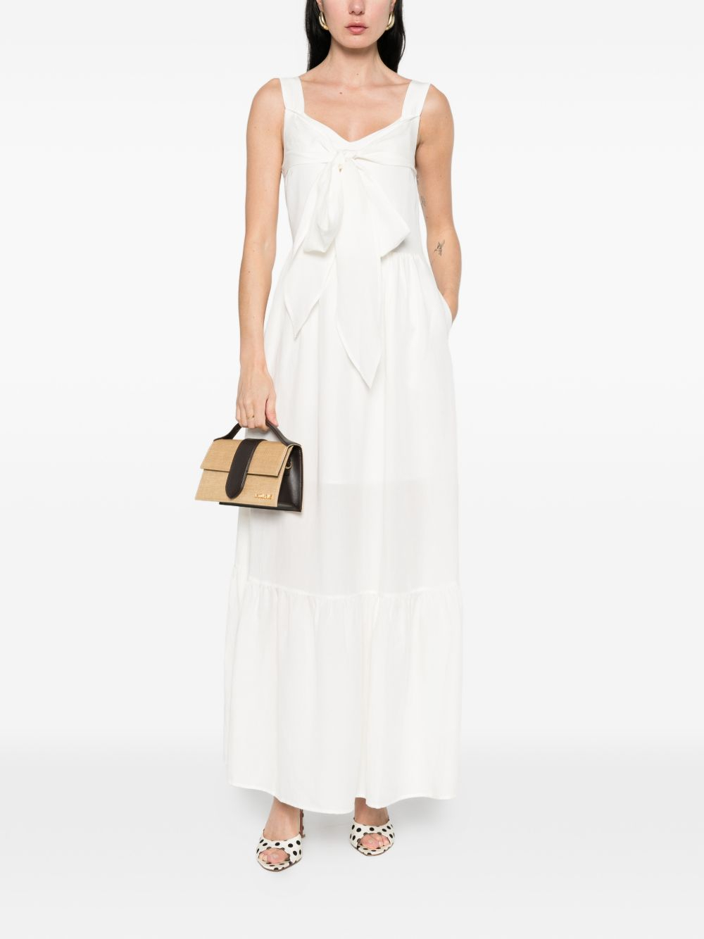 [Liu Jo] Sleeveless dress SS26 WA6428 T4818 10701