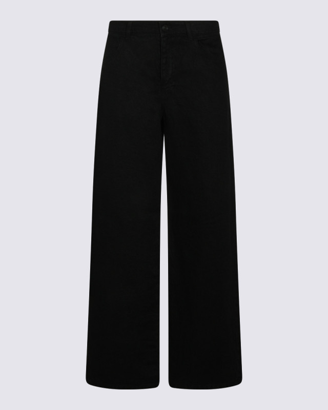 [THE ROW] Trousers SS26 6525W3654BLK