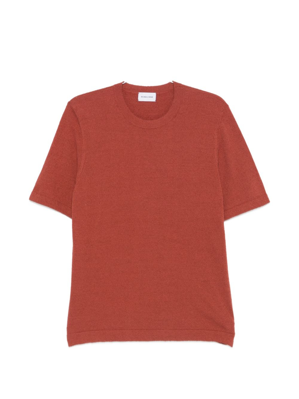[Scaglione] T-shirts Short Sleeve SS26 UPC099 780BRICK