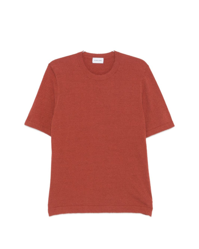 [Scaglione] T-shirts Short Sleeve SS26 UPC099 780BRICK