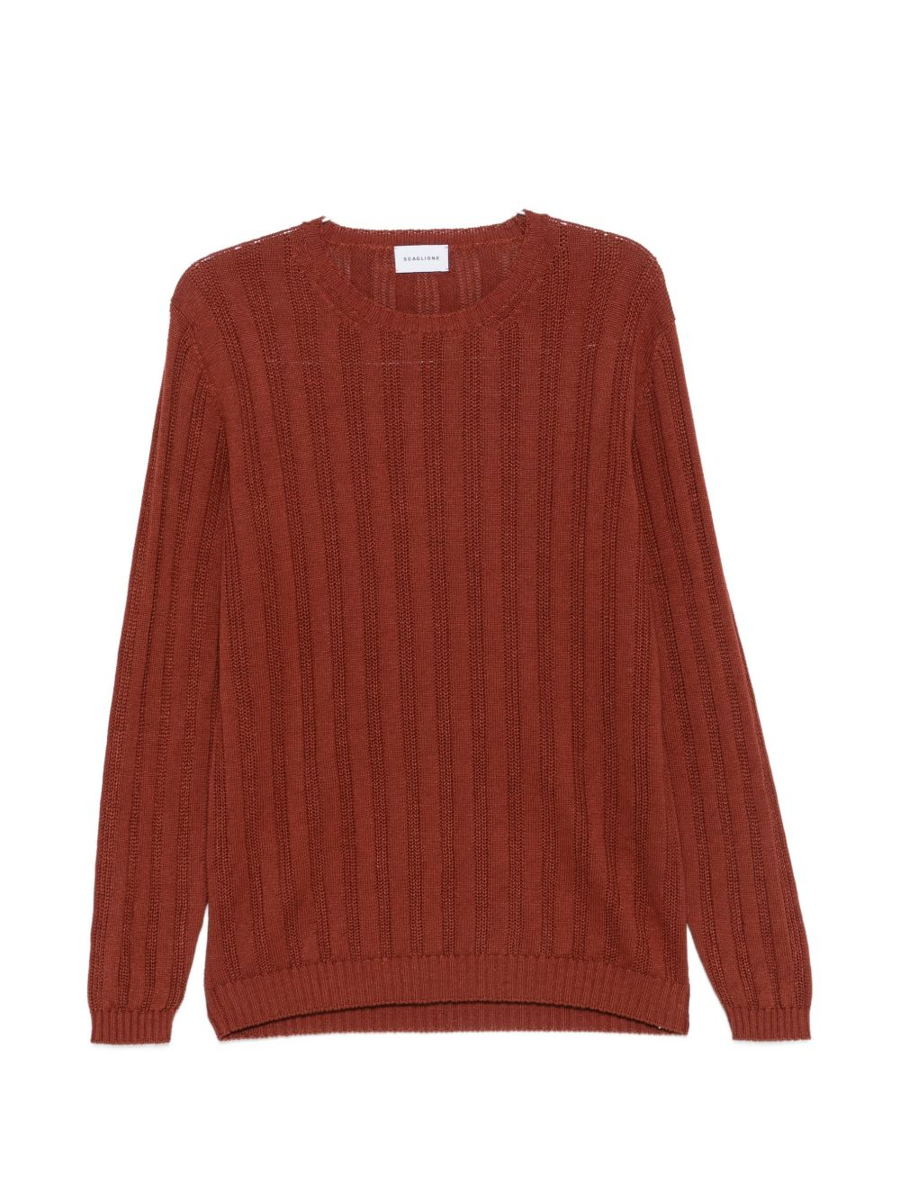 [Scaglione] Knitwear SS26 USL053 780BRICK