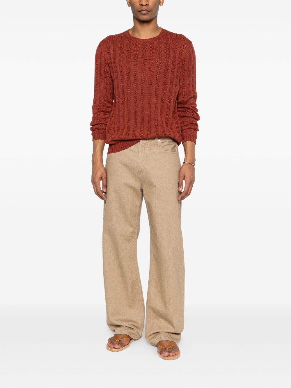 [Scaglione] Knitwear SS26 USL053 780BRICK