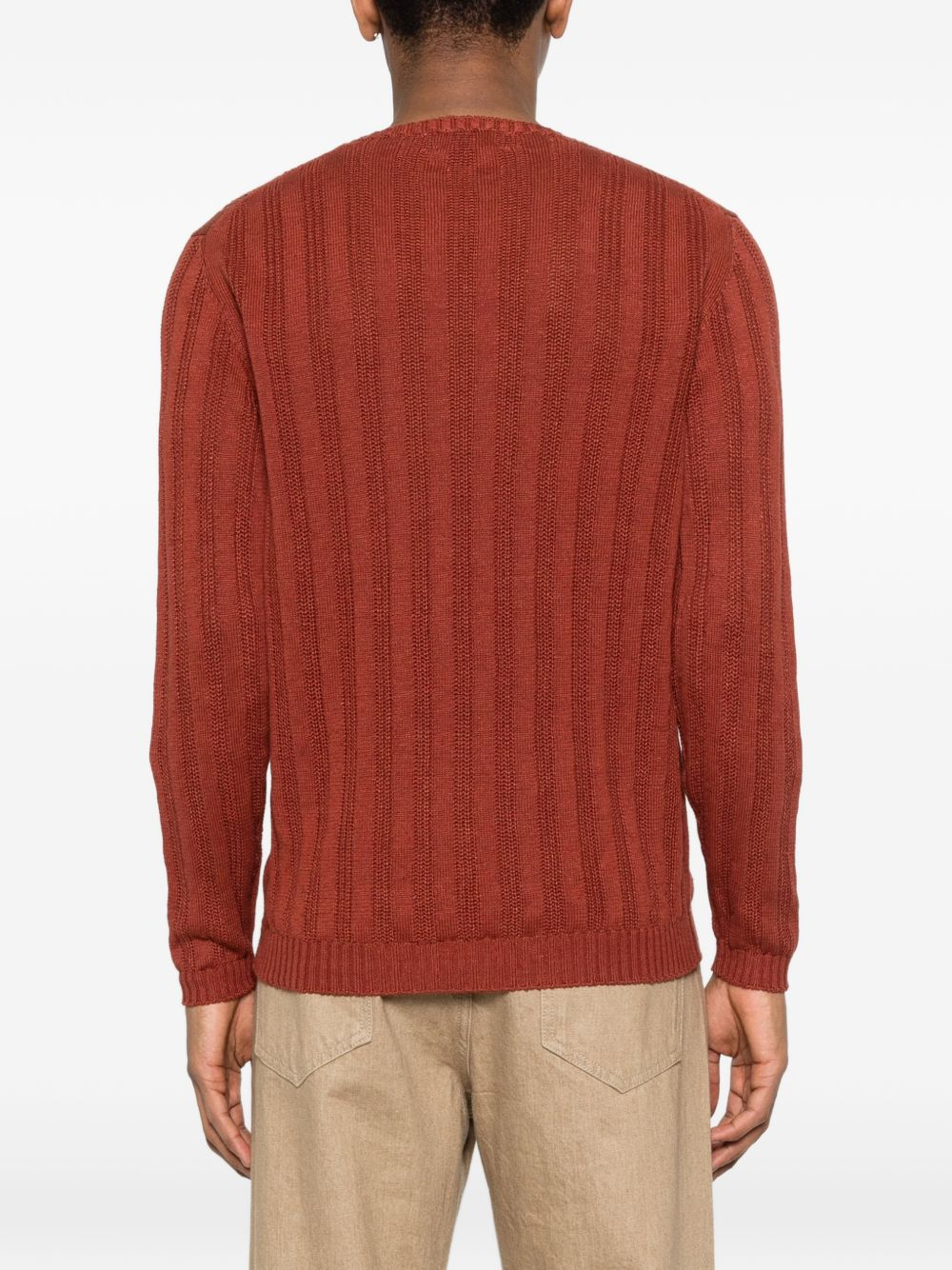 [Scaglione] Knitwear SS26 USL053 780BRICK