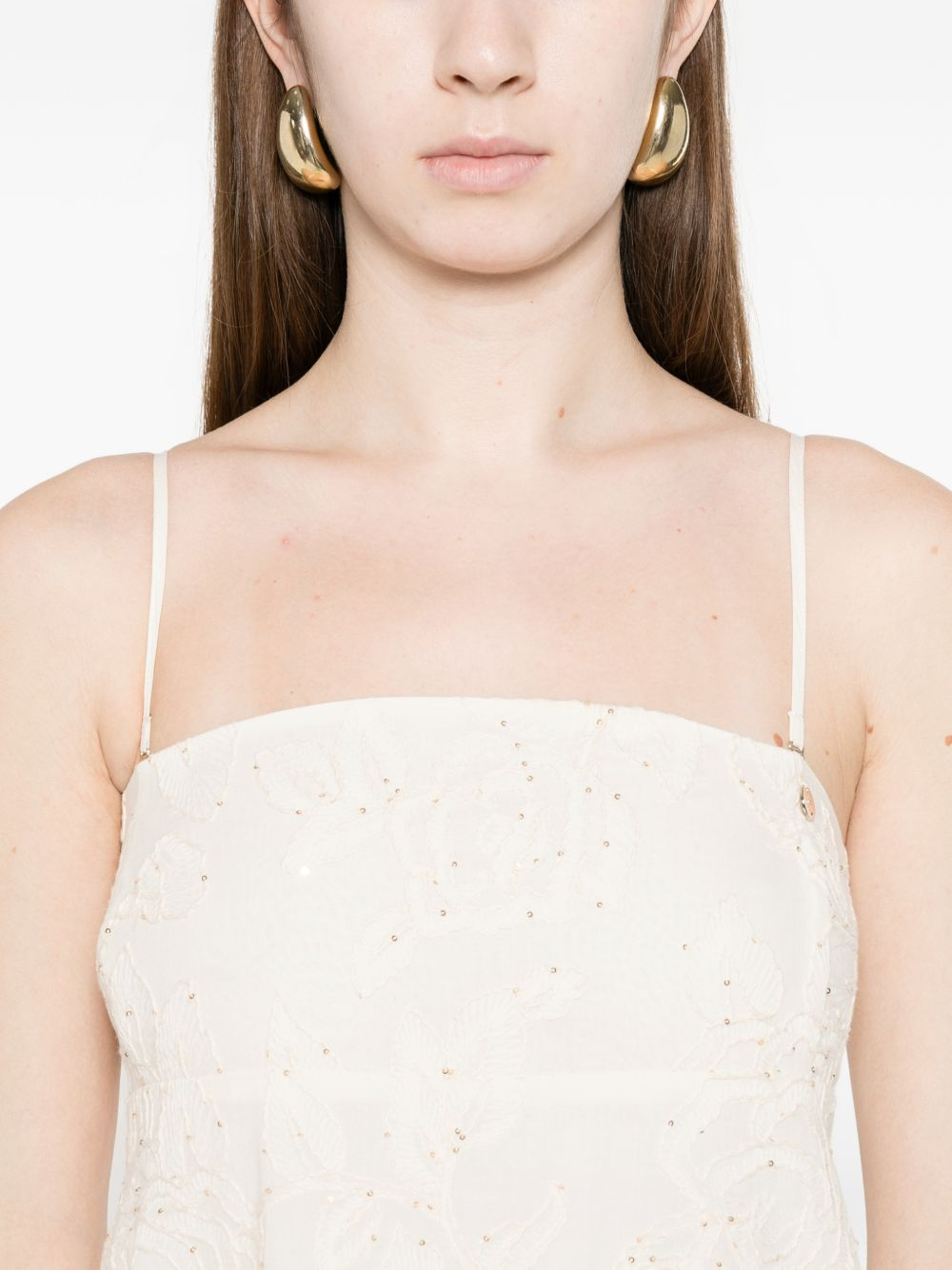 [Liu Jo] Sleeveless dress SS26 WA6456 T472A P9417