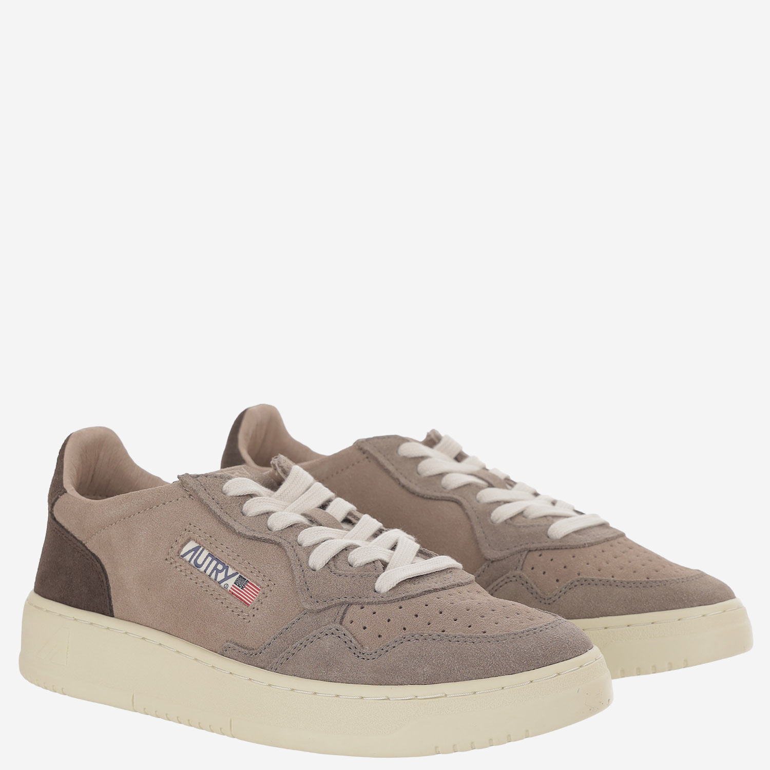 [AUTRY] Sneakers FW26 AULMTS41TRICSUEDETAUPECOTTO
