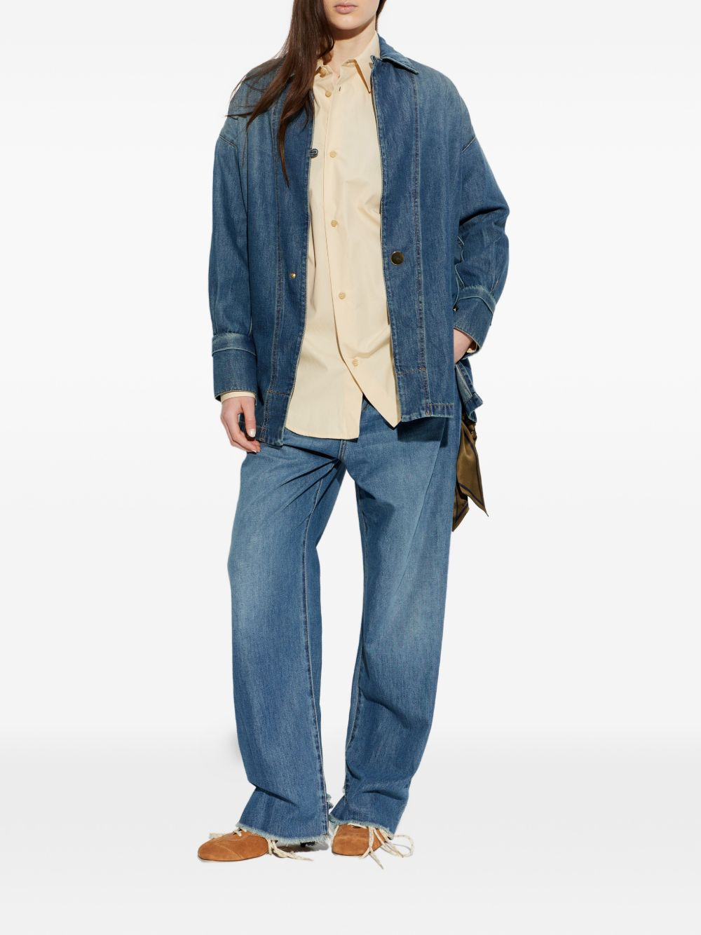 [DARKPARK] Shirts Long Sleeve SS26 WSH08 TBL01W075 JODIE W075