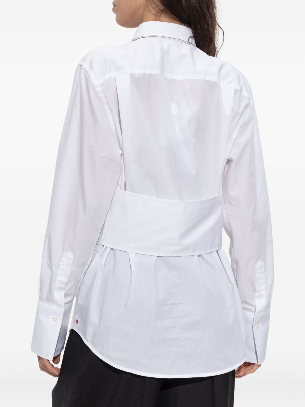 [VICTORIA BECKHAM] Shirts Long Sleeve SS26 1325WSH006459A WHT
