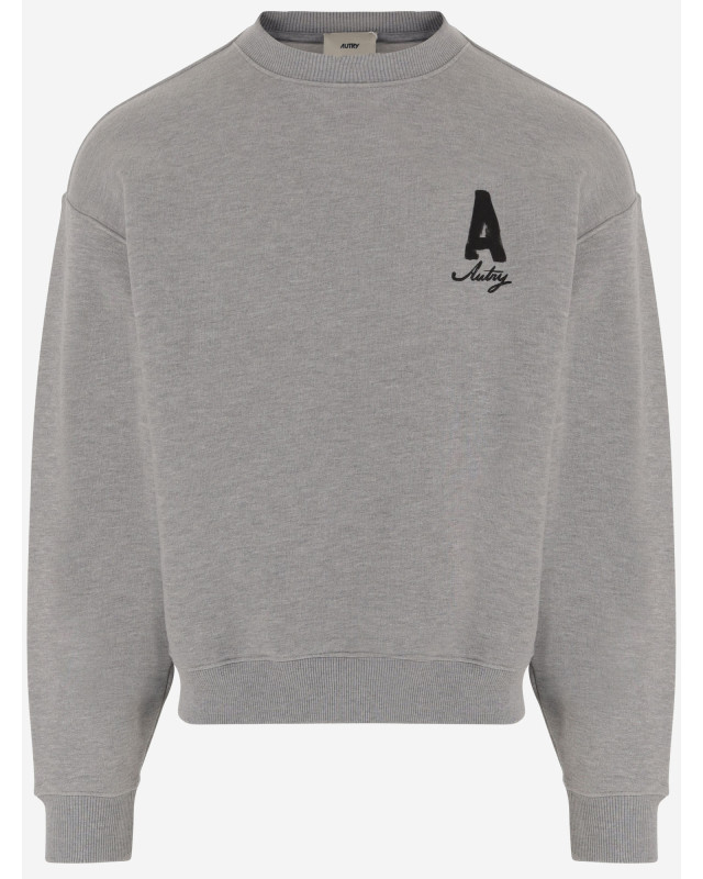 [AUTRY] Sweatshirt FW26 SWPX114DDARKMELANGE