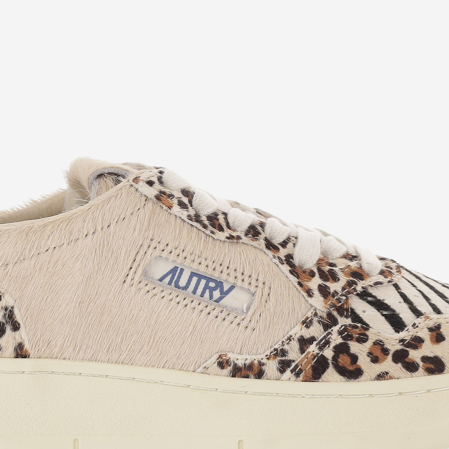 [AUTRY] Sneakers FW26 AULWJA02PONYSAFARI LEOZEBRAIVORY