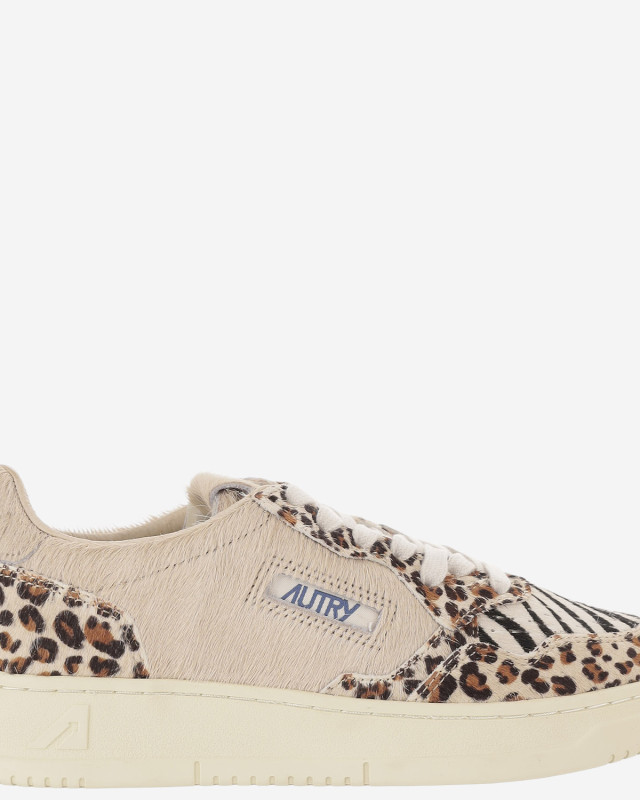 [AUTRY] Sneakers FW26 AULWJA02PONYSAFARI LEOZEBRAIVORY
