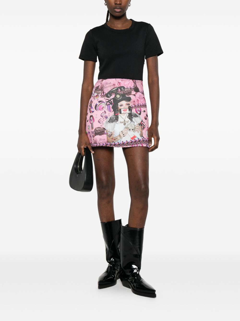 [THE ARTISTYLIST] Short sleeve dress SS26 PINK LADIES NEW DRESS MLT